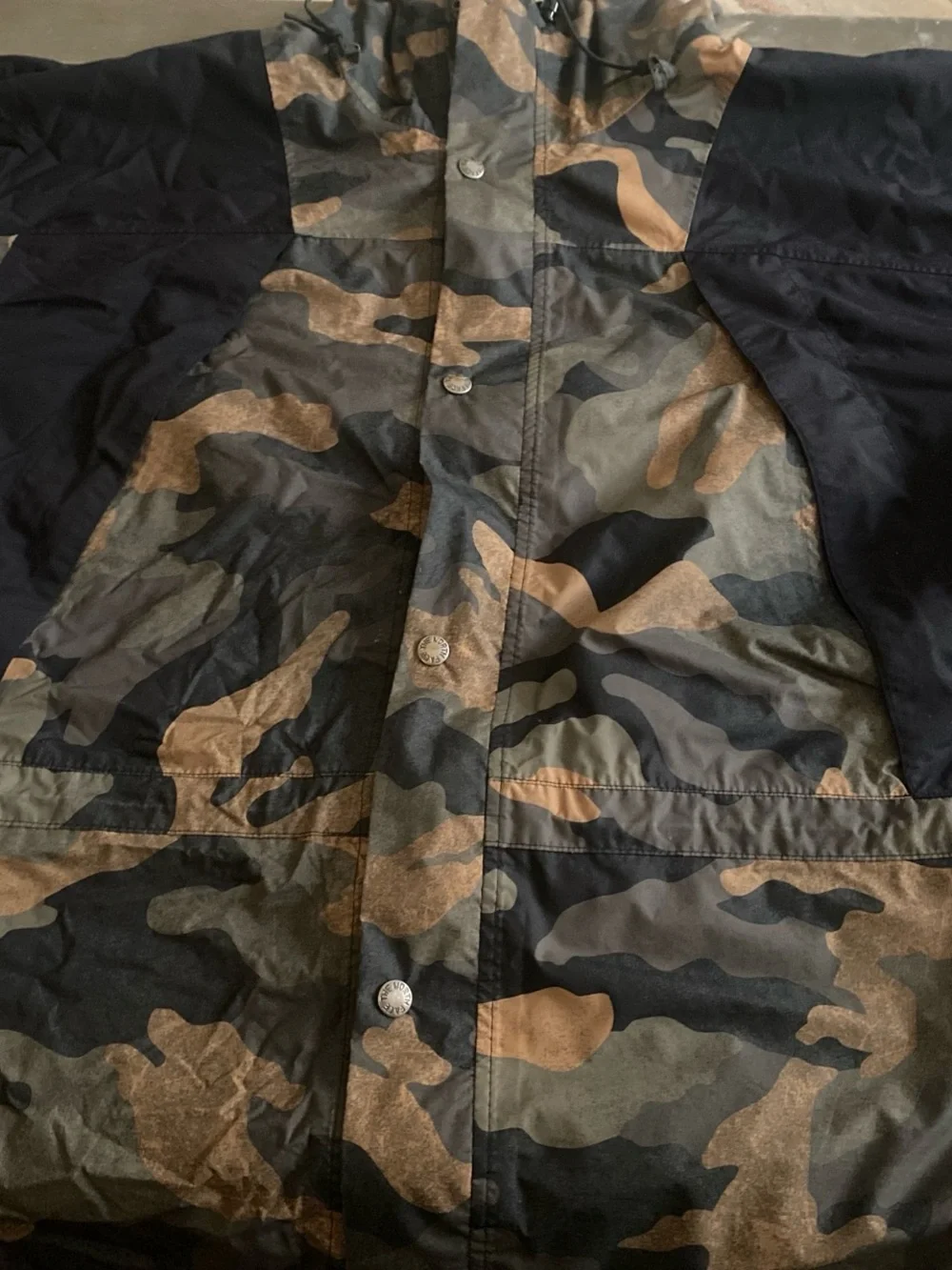 The North Face Men’s Camouflage Hiking jacket - Olive/Black/Tan